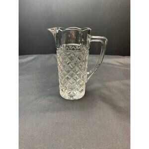 Vintage Yugoslavian Crystal Zajecar Pitcher - Exquisite Heavy Crystal